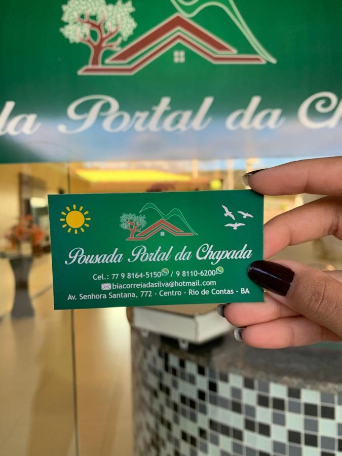 Pousada Portal Da Chapada Rio de Contas Exteriör bild